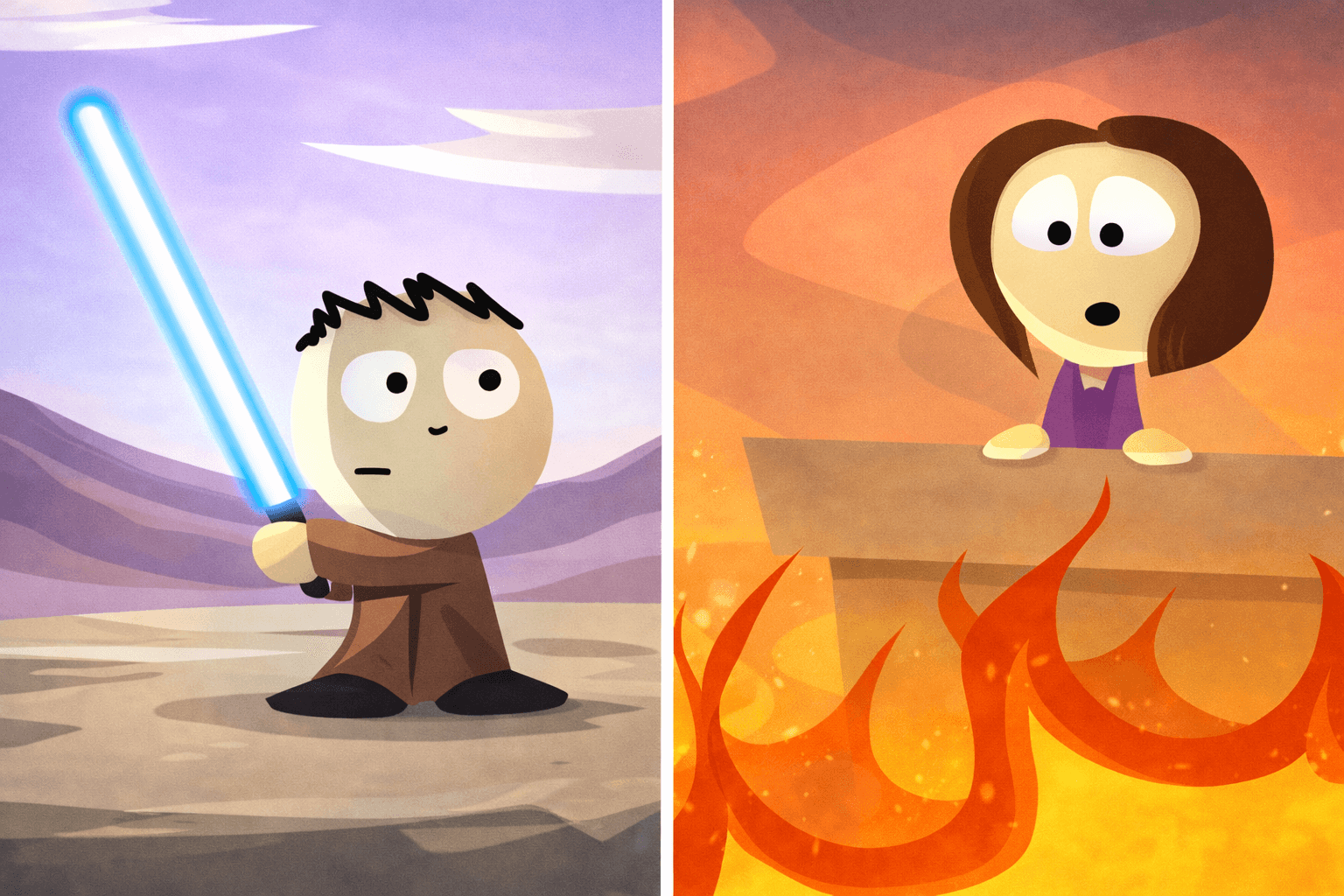 Jedi and his princess