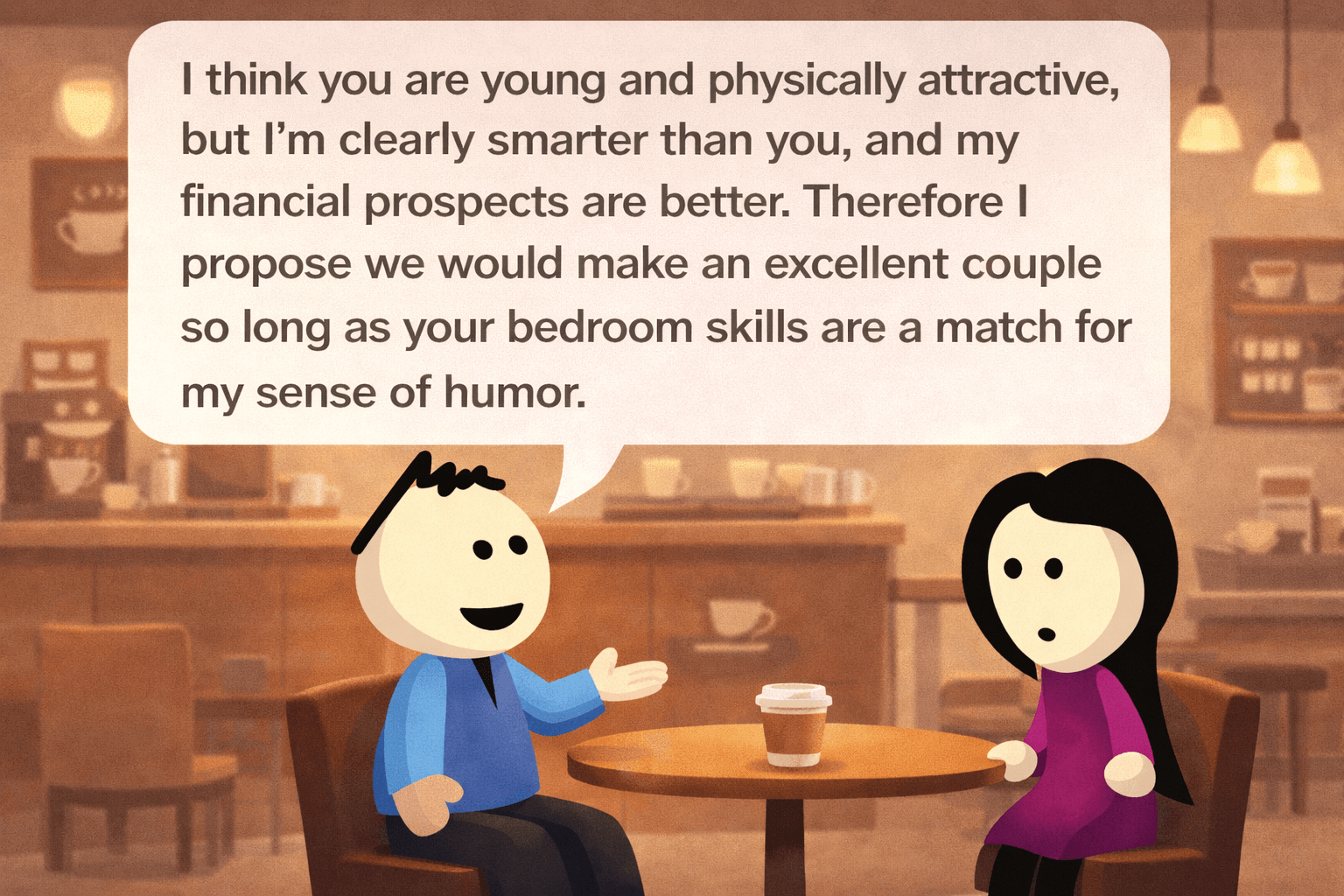 A little too literal